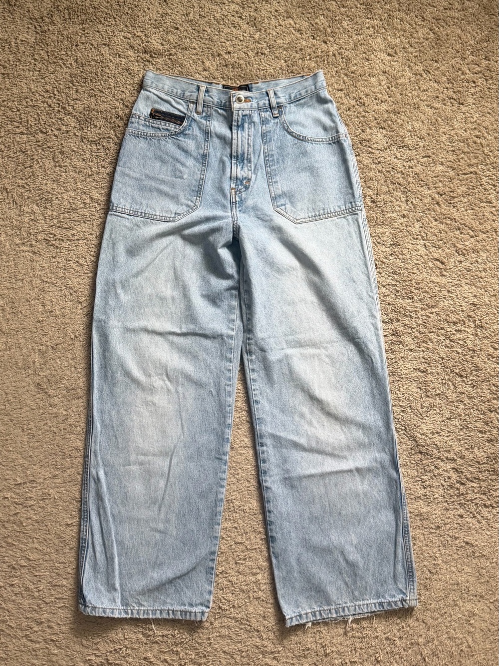 Vintage Route 66 Wide Leg Jeans